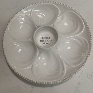 Mud pie oyster dish!